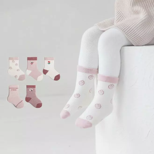 Miso - Korean Children Fashion - #kidzfashiontrend - Gretel Socks Set - 4