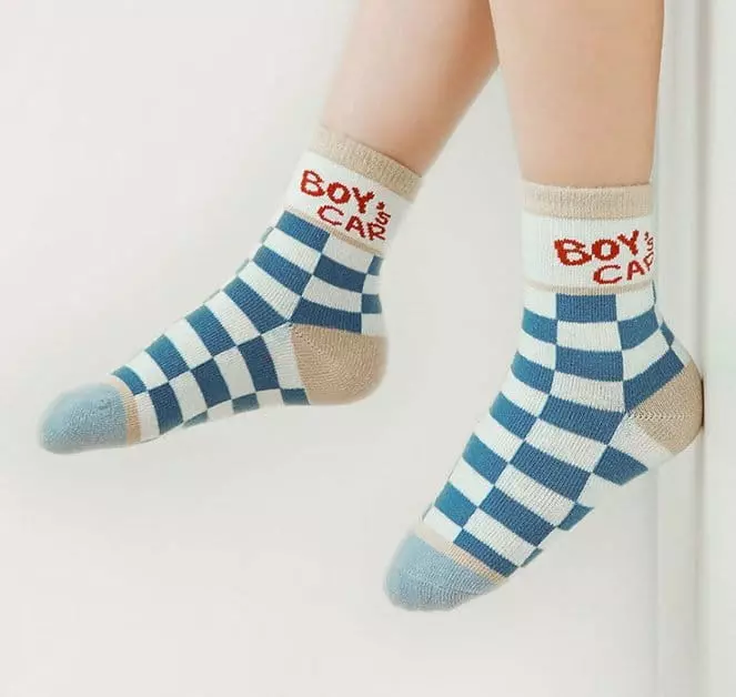 Miso - Korean Children Fashion - #childofig - Boys Ca Socks sEt - 6