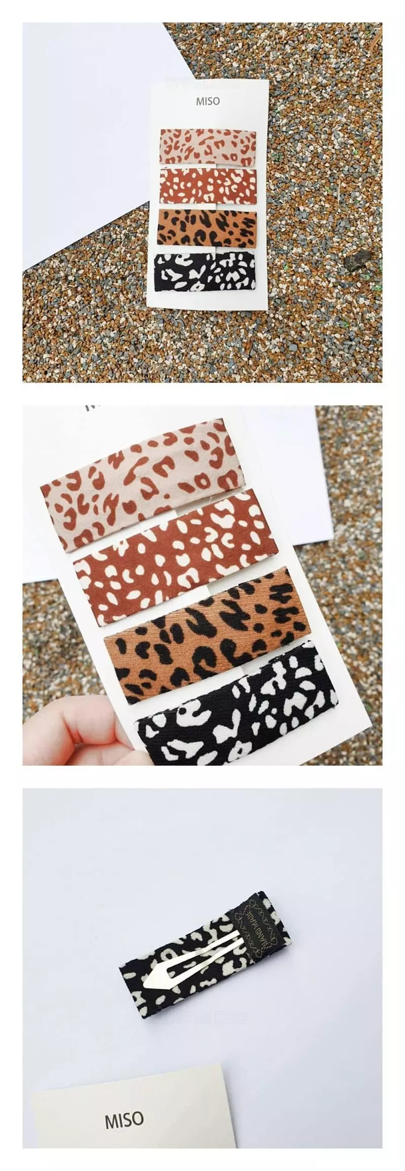 Miso - Korean Children Fashion - #childrensboutique - Lopard Hairpin