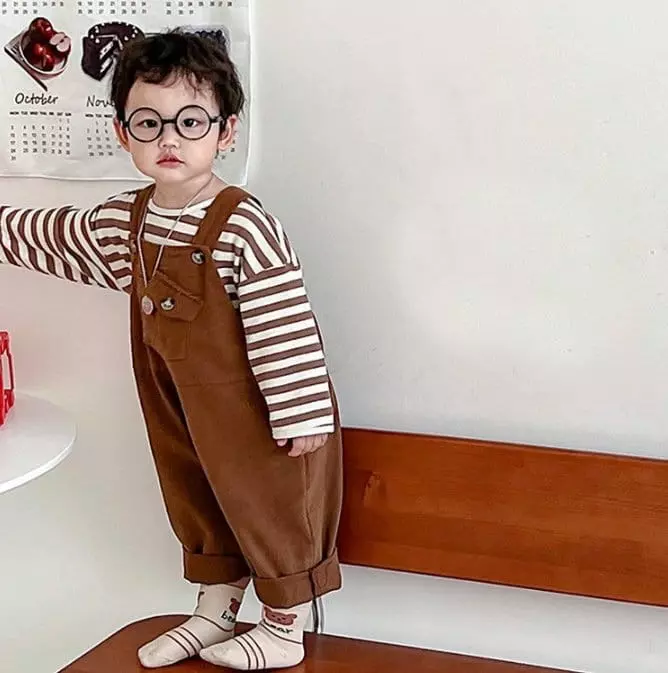 Miso - Korean Children Fashion - #designkidswear - Argyle Bear Socks Set - 5