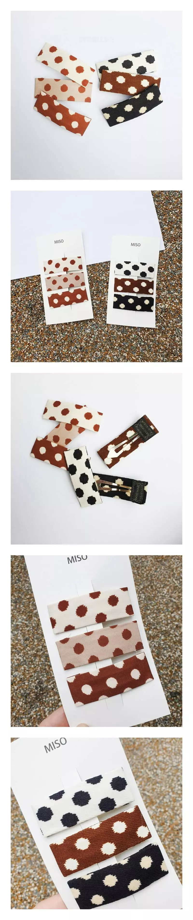 Miso - Korean Children Fashion - #designkidswear - Dot Hairpin