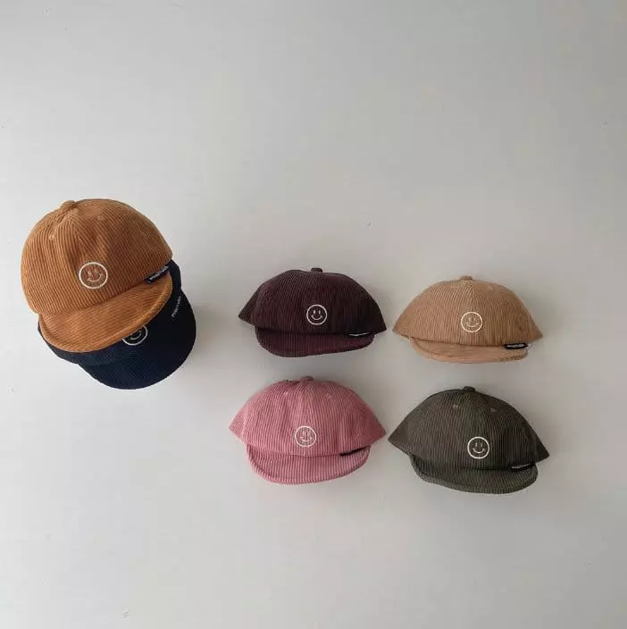 Miso - Korean Children Fashion - #fashionkids - Smile Rib Cap