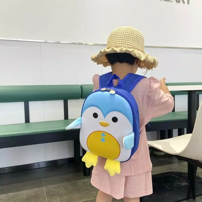 Miso - Korean Children Fashion - #kidsshorts - Penguin Bag - 8