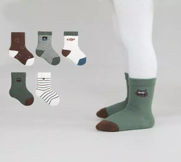 Miso - Korean Children Fashion - #kidzfashiontrend - Hasel Socks Set - 2