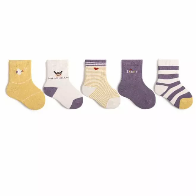 Miso - Korean Children Fashion - #littlefashionista - Gretel Socks Set - 5