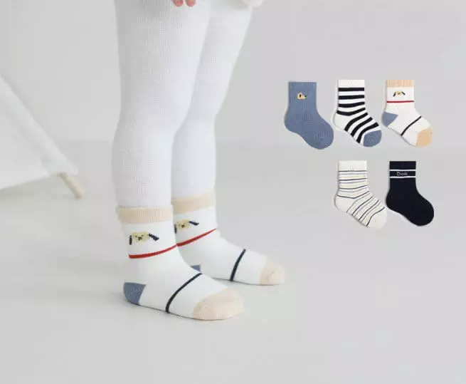 Miso - Korean Children Fashion - #Kfashion4kids - Hasel Socks Set - 4