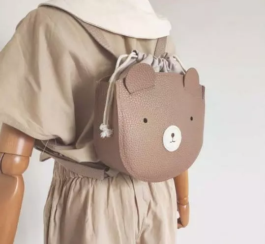 Miso - Korean Children Fashion - #littlefashionista - Rabbit And Bear Bag