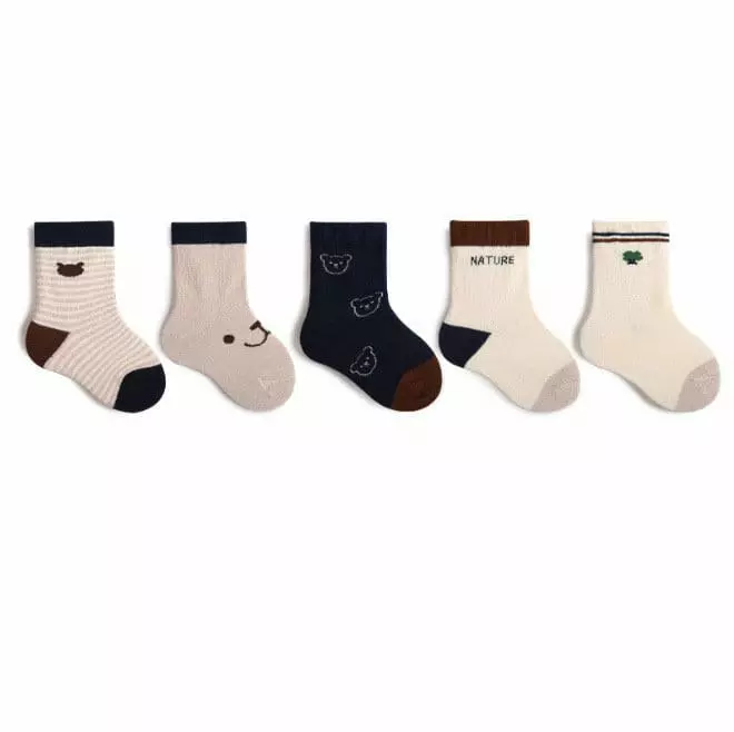 Miso - Korean Children Fashion - #prettylittlegirls - Hasel Socks Set - 7