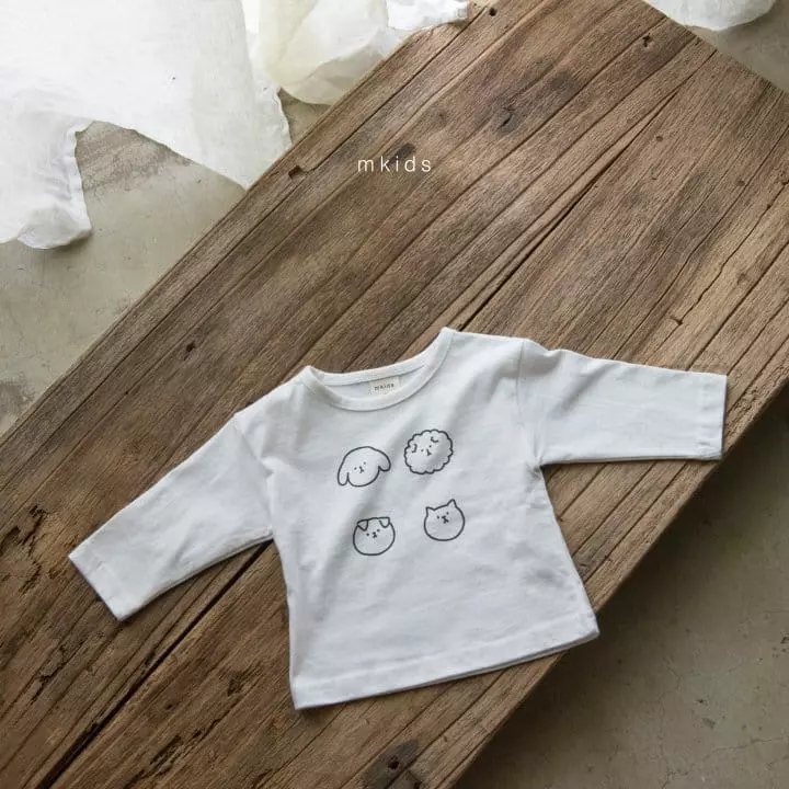 Mkids - Korean Baby Fashion - #babyboutique - Animal Tee - 10