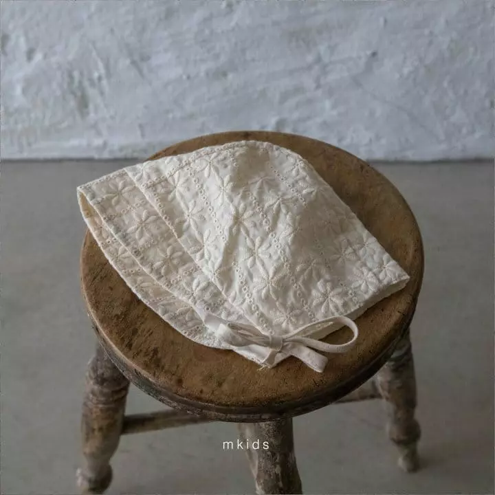 Mkids - Korean Baby Fashion - #babyboutique - Sua Embroidery Bonnet - 3