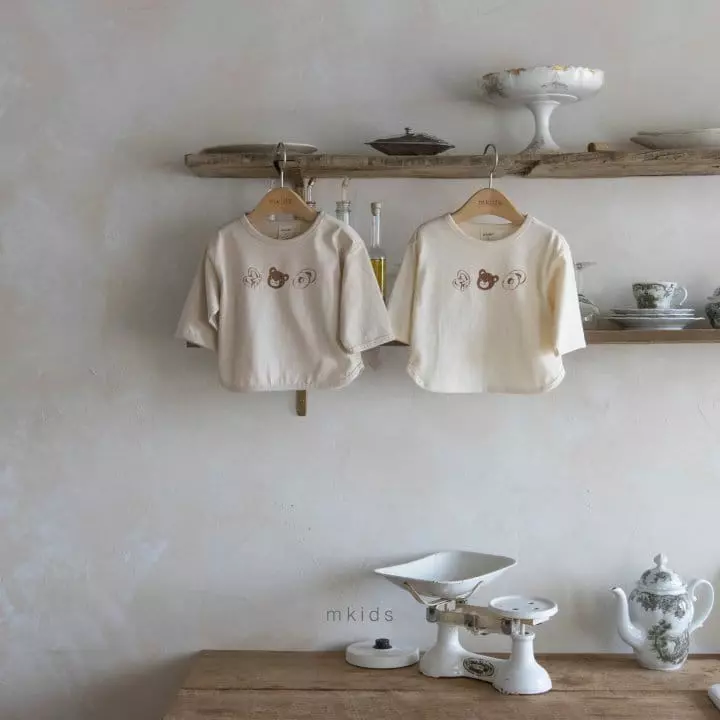 Mkids - Korean Baby Fashion - #babyboutiqueclothing - Bread Tee - 10