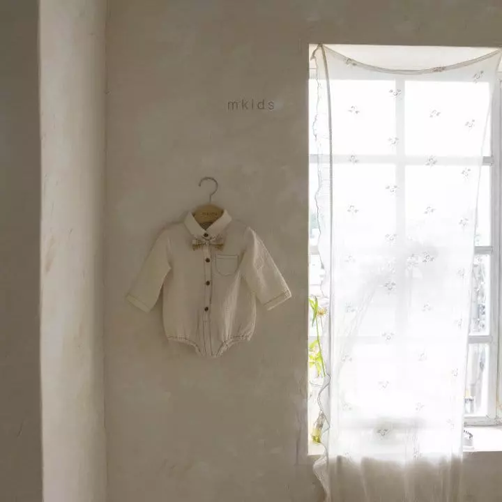 Mkids - Korean Baby Fashion - #babyboutiqueclothing - Bebe Vest Tie Bodysuit - 8