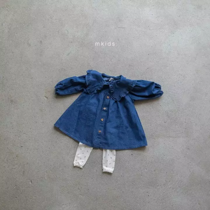 Mkids - Korean Baby Fashion - #babyboutiqueclothing - Ani Big Collar One-piece - 8