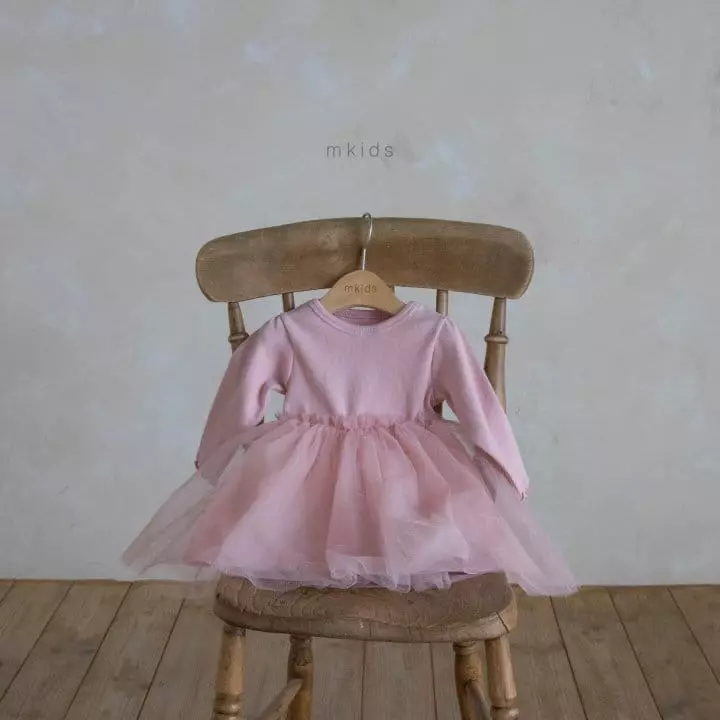Mkids - Korean Baby Fashion - #babyclothing - Sha Sha Long One-piece - 2