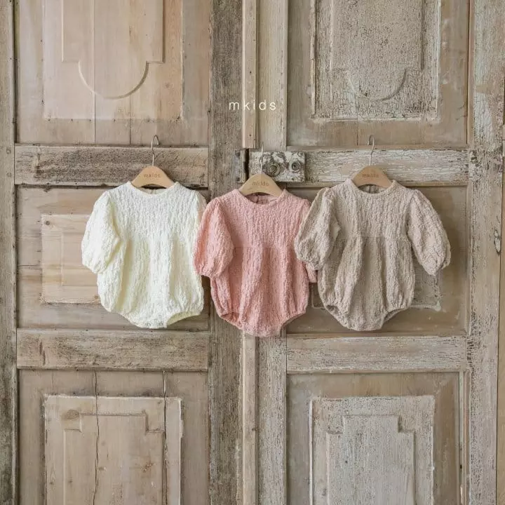 Mkids - Korean Baby Fashion - #babyfashion - Bebe Monblan Bodysuit