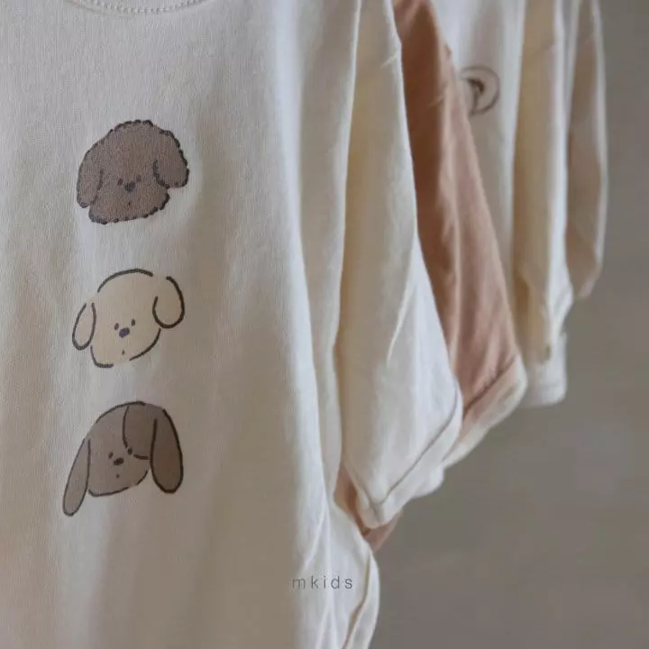 Mkids - Korean Baby Fashion - #babyfever - Puppy Tee - 12
