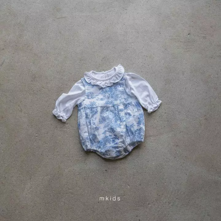 Mkids - Korean Baby Fashion - #babyfever - Basic Frill Bloust - 2