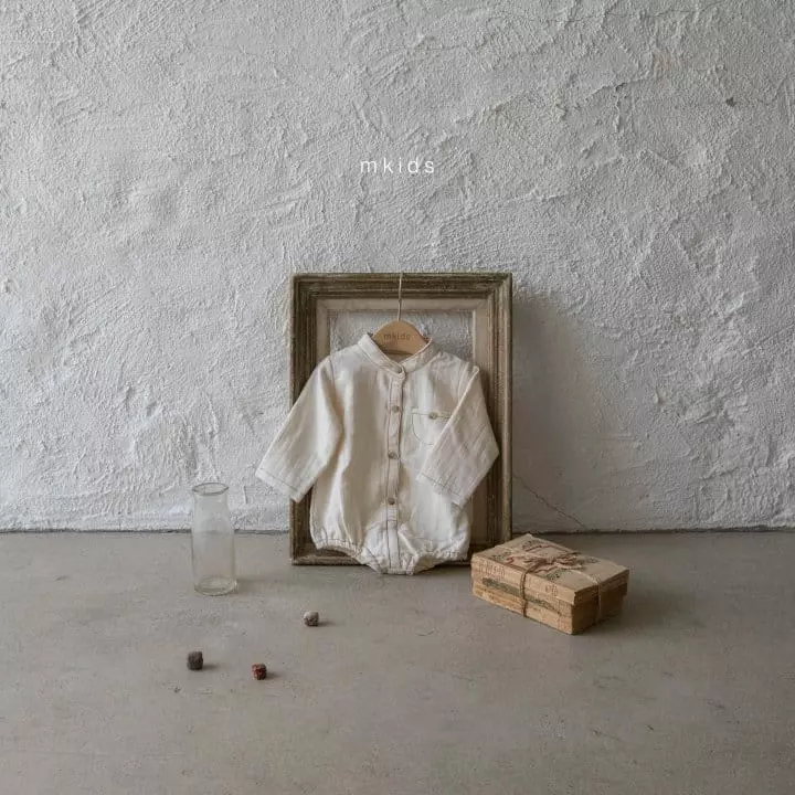 Mkids - Korean Baby Fashion - #babylifestyle - Bebe Gentle Man Bodysuit