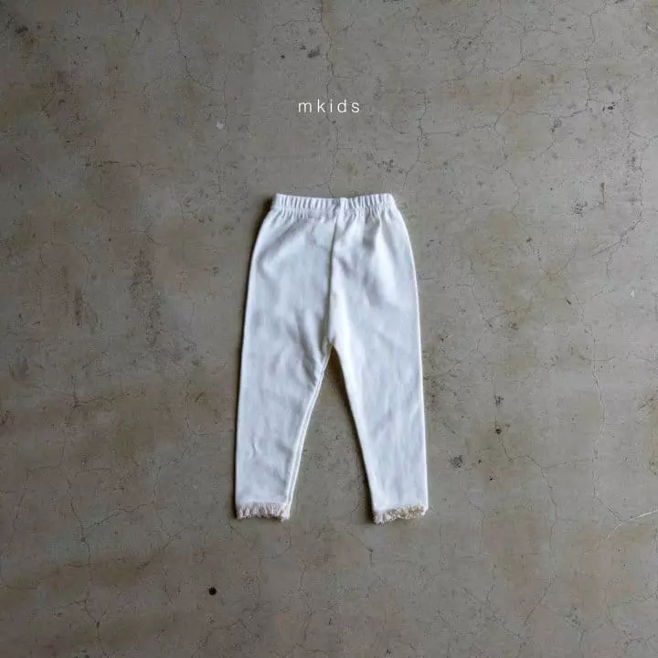 Mkids - Korean Baby Fashion - #babyoninstagram - Lulu Lace Leggings - 6