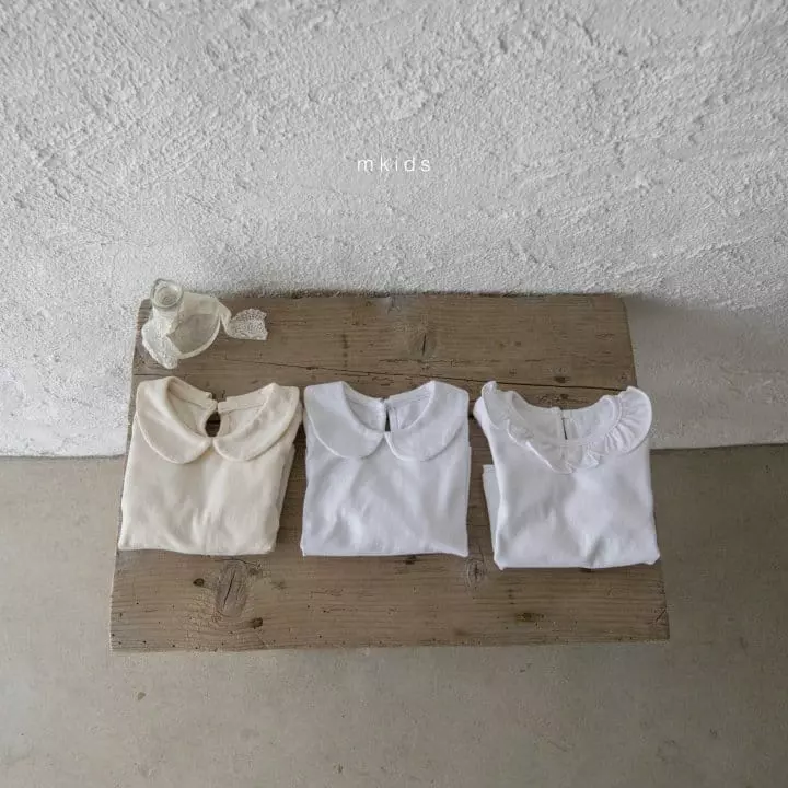 Mkids - Korean Baby Fashion - #babyoninstagram - Basic Frill Bloust - 5