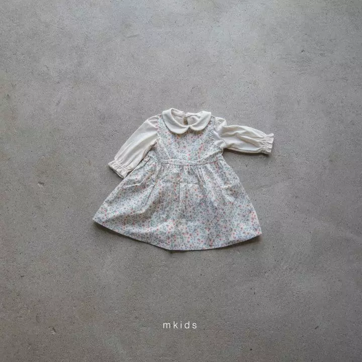 Mkids - Korean Baby Fashion - #babylifestyle - Baisc Round Blouse - 4