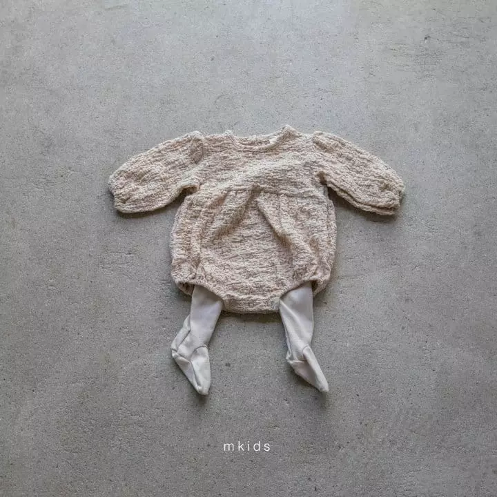 Mkids - Korean Baby Fashion - #babyoninstagram - Bebe Monblan Bodysuit - 5