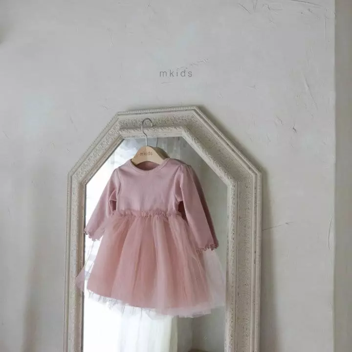 Mkids - Korean Baby Fashion - #babyootd - Sha Sha Long One-piece - 8