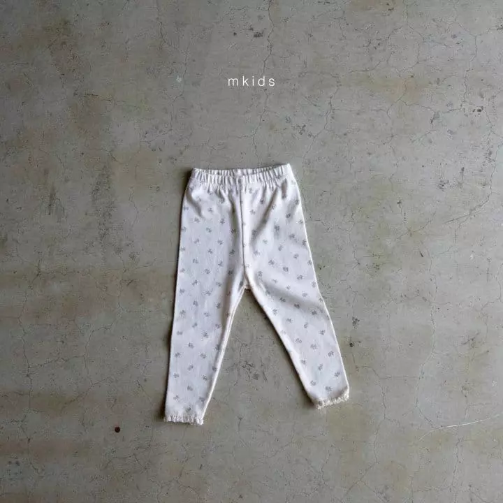 Mkids - Korean Baby Fashion - #babyootd - Lulu Lace Leggings - 7