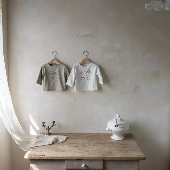 Mkids - Korean Baby Fashion - #babyootd - Animal Tee - 3