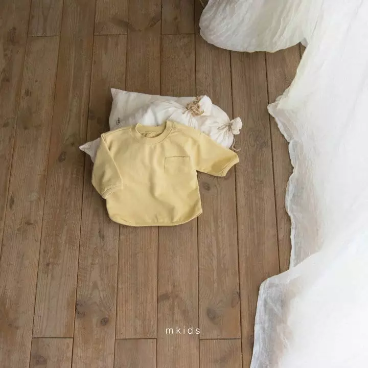 Mkids - Korean Baby Fashion - #babyootd - Milk Pocket Tee - 8