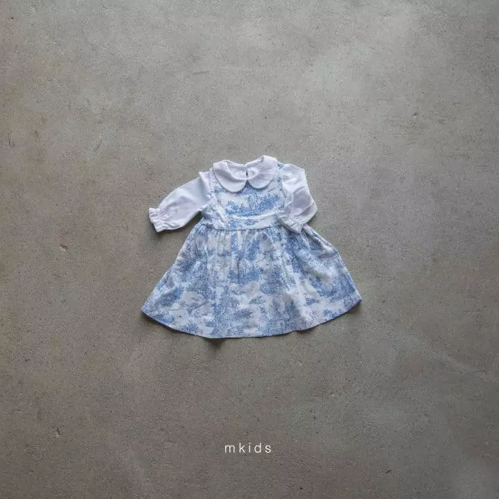 Mkids - Korean Baby Fashion - #babyootd - Baisc Round Blouse - 5