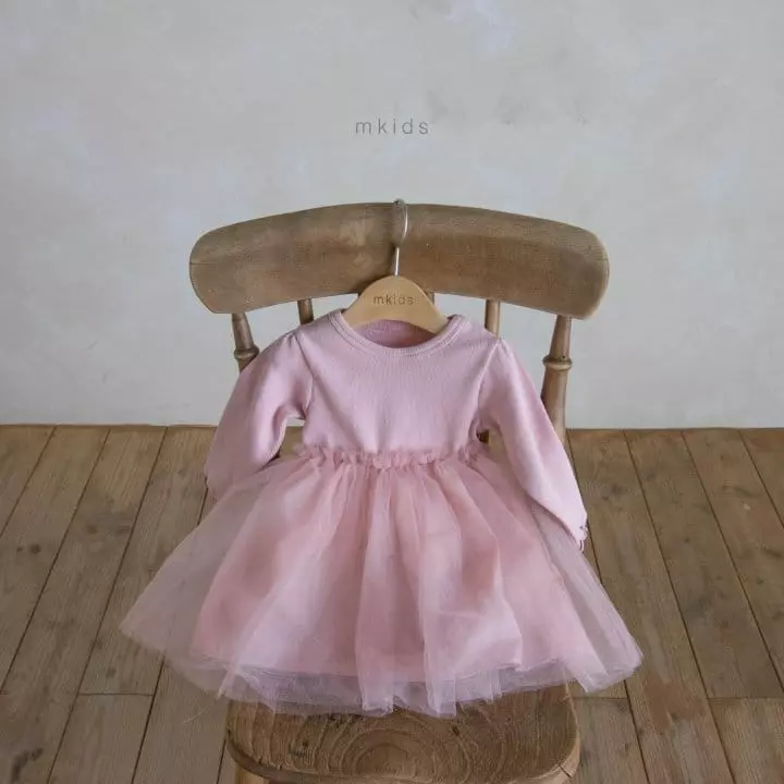 Mkids - Korean Baby Fashion - #babyoutfit - Sha Sha Long One-piece - 9