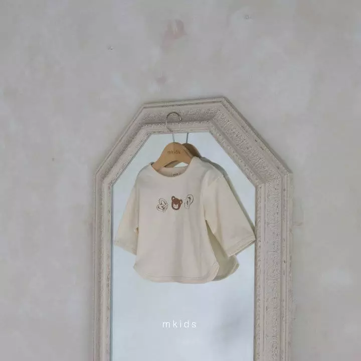 Mkids - Korean Baby Fashion - #babyoutfit - Bread Tee - 3