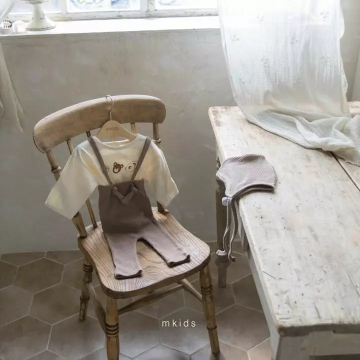 Mkids - Korean Baby Fashion - #babyoutfit - Bread Tee - 4