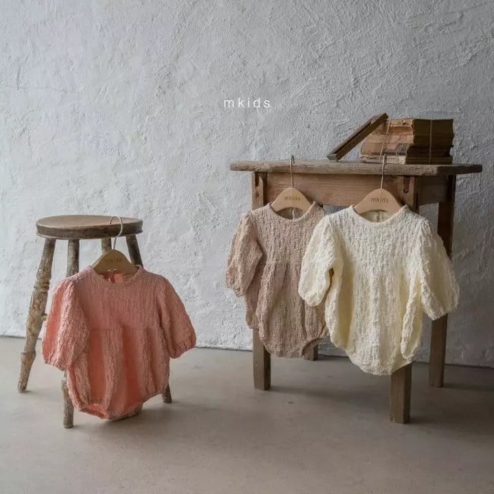 Mkids - Korean Baby Fashion - #babyoutfit - Bebe Monblan Bodysuit - 7