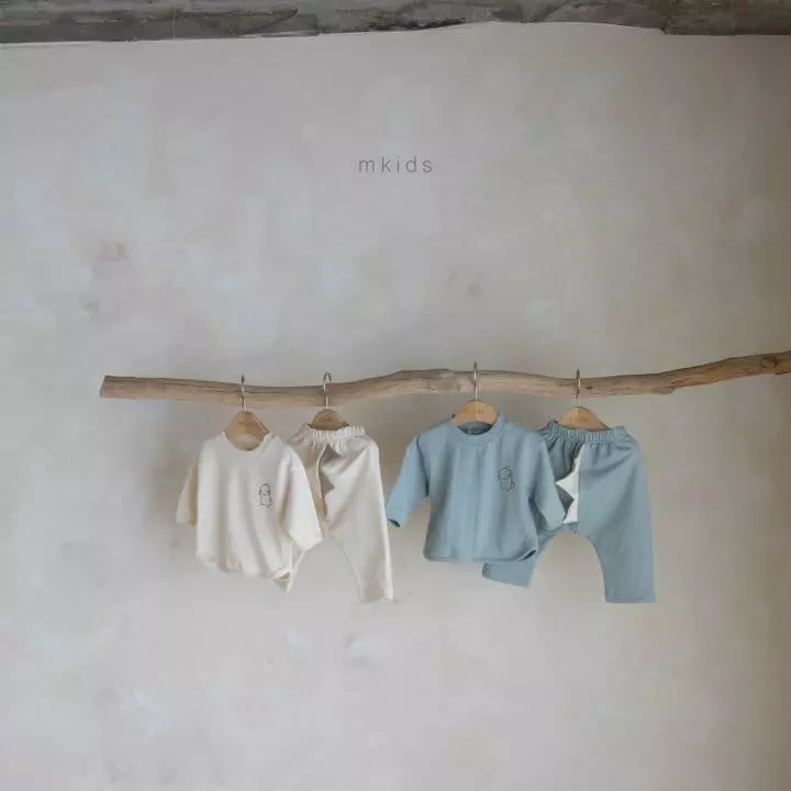Mkids - Korean Baby Fashion - #babywear - Dino Top Bottom Set - 12