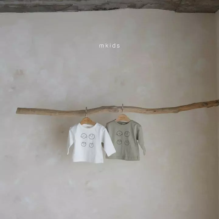 Mkids - Korean Baby Fashion - #onlinebabyboutique - Animal Tee - 7