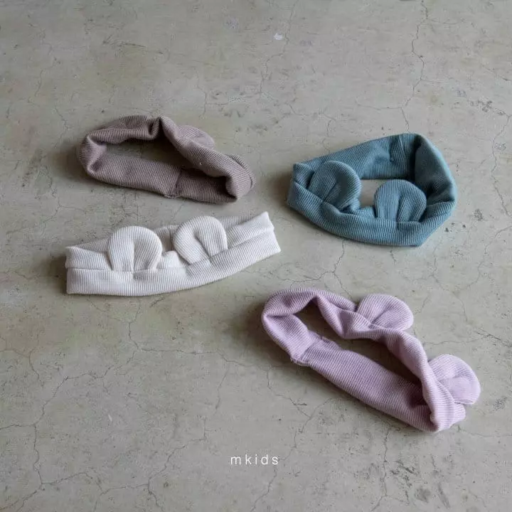 Mkids - Korean Baby Fashion - #onlinebabyshop - Bear Hairband - 5