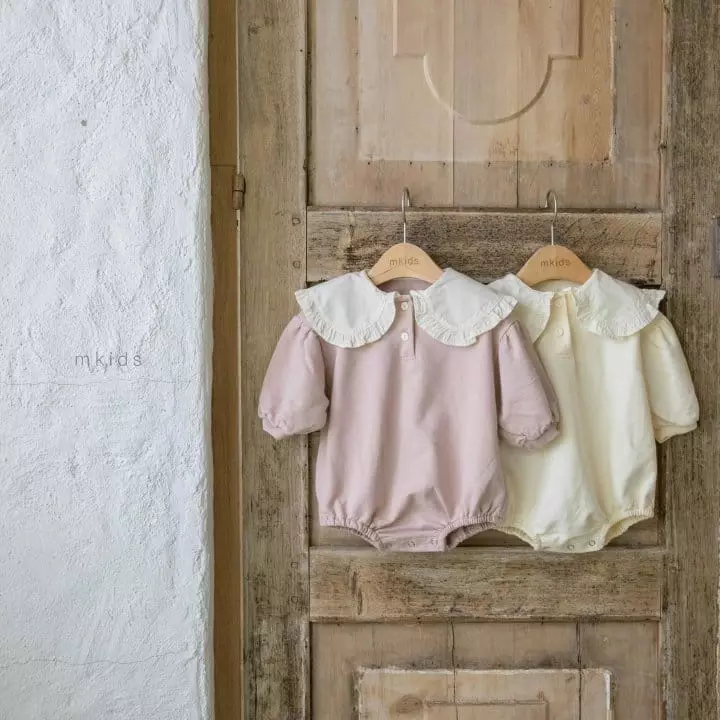 Mkids - Korean Baby Fashion - #onlinebabyshop - Bebe Merry Bodysuit - 12