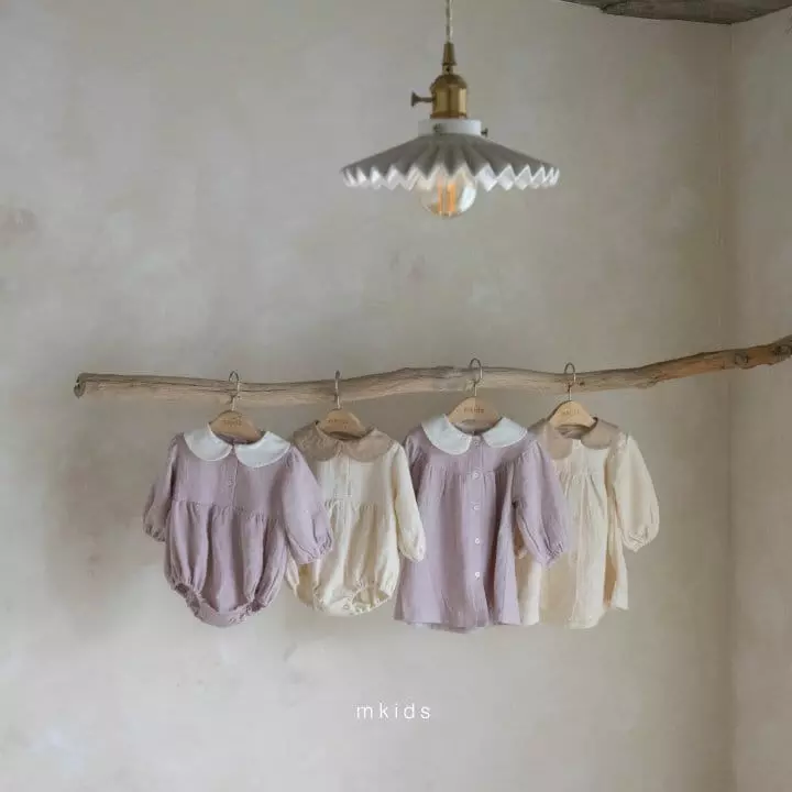 Mkids - Korean Children Fashion - #designkidswear - Bebe Rabbit One-piece - 7