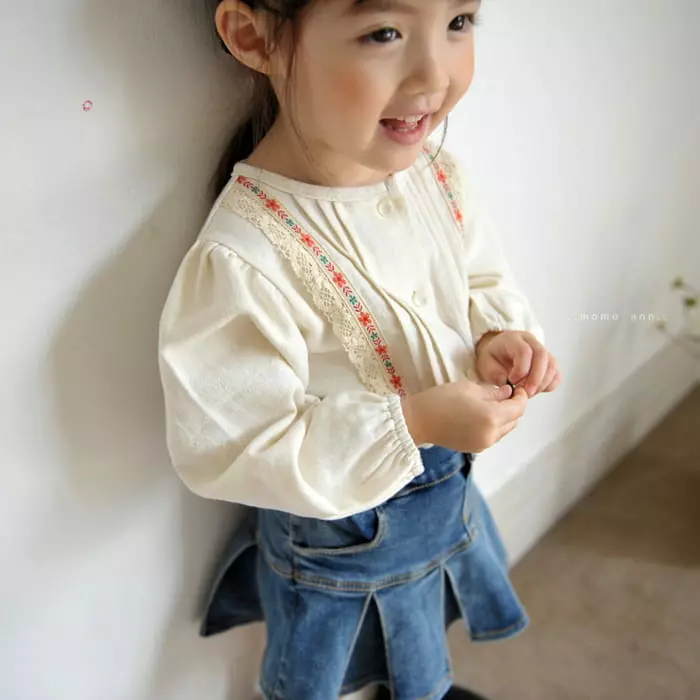 Momo Ann - Korean Children Fashion - #Kfashion4kids - Entic Blouse