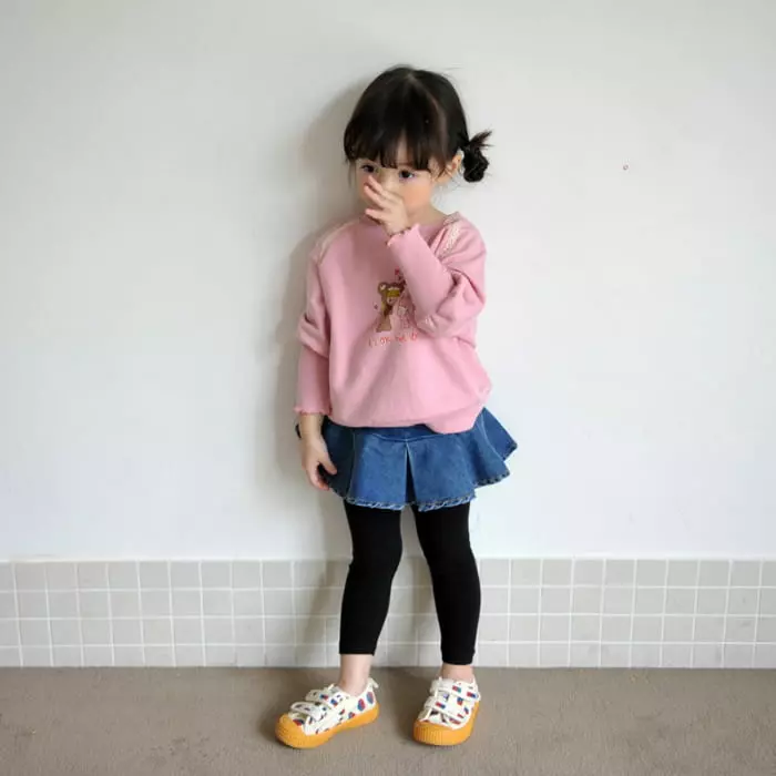 Momo Ann - Korean Children Fashion - #childofig - Girl Bear Sweatshirt - 6