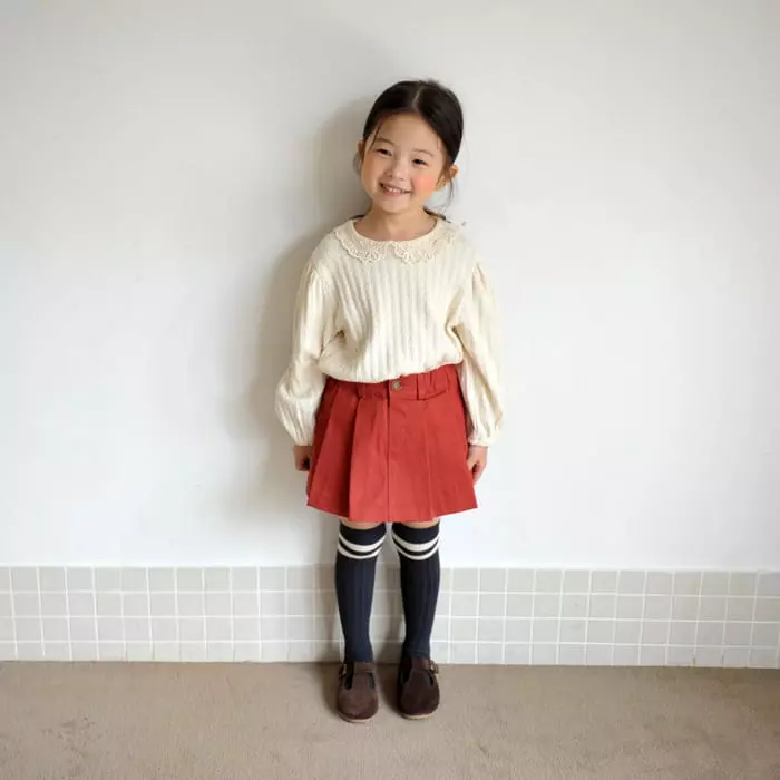 Momo Ann - Korean Children Fashion - #childrensboutique - Jacquard Tee - 9