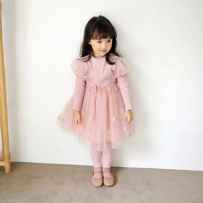 Momo Ann - Korean Children Fashion - #designkidswear - Mesh One-piece - 12