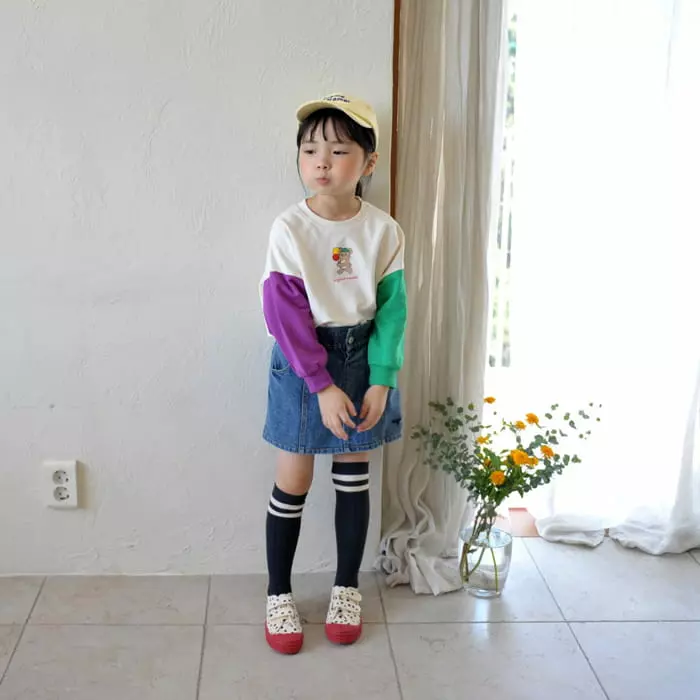 Momo Ann - Korean Children Fashion - #discoveringself - Balloon Bear Sweatshirt