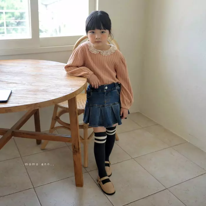 Momo Ann - Korean Children Fashion - #discoveringself - Jacquard Tee - 11