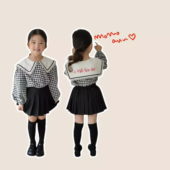 Momo Ann - Korean Children Fashion - #fashionkids - Sailor Blouse