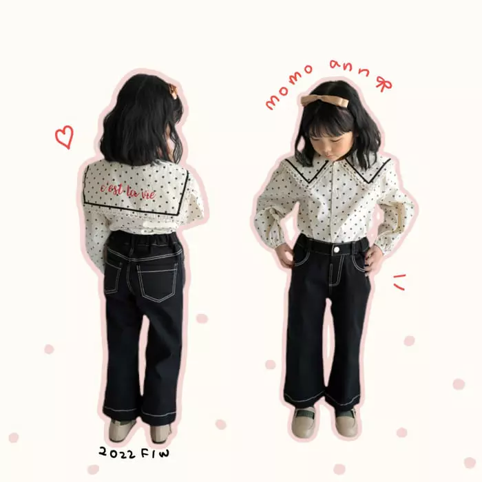 Momo Ann - Korean Children Fashion - #kidsshorts - Sailor Blouse - 2