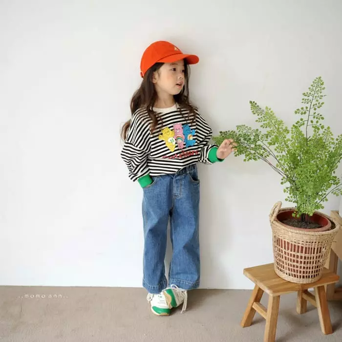 Momo Ann - Korean Children Fashion - #kidsstore - Cute Bear Sweatshirt