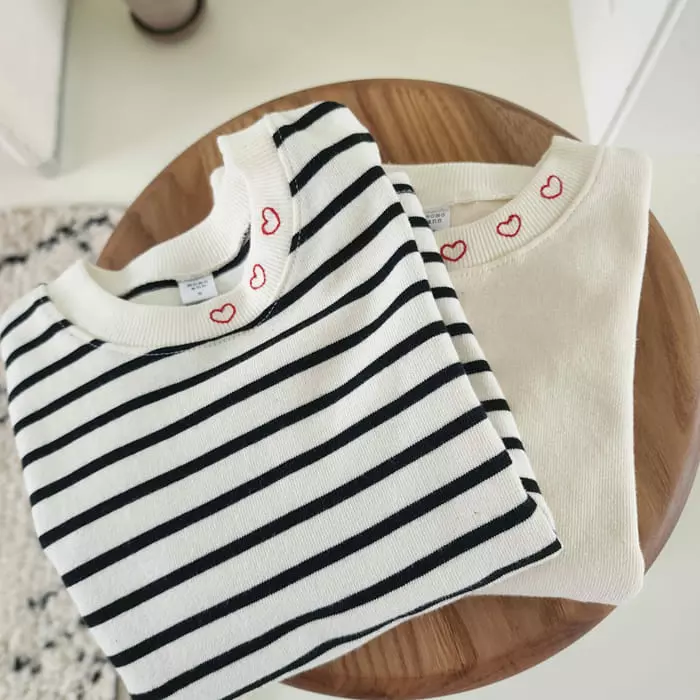 Momo Ann - Korean Children Fashion - #kidzfashiontrend - Heart Tee - 12